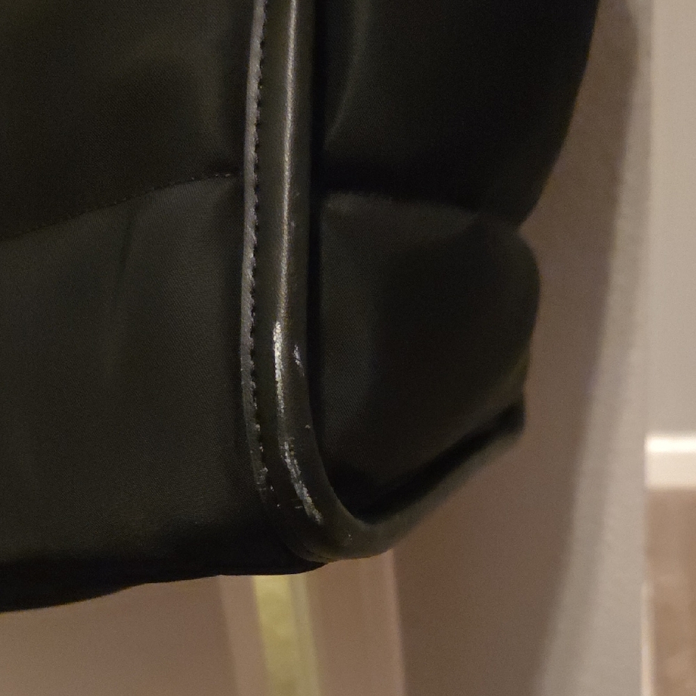 kate spade black quilted nylon tote with logo - Picture 3 of 15